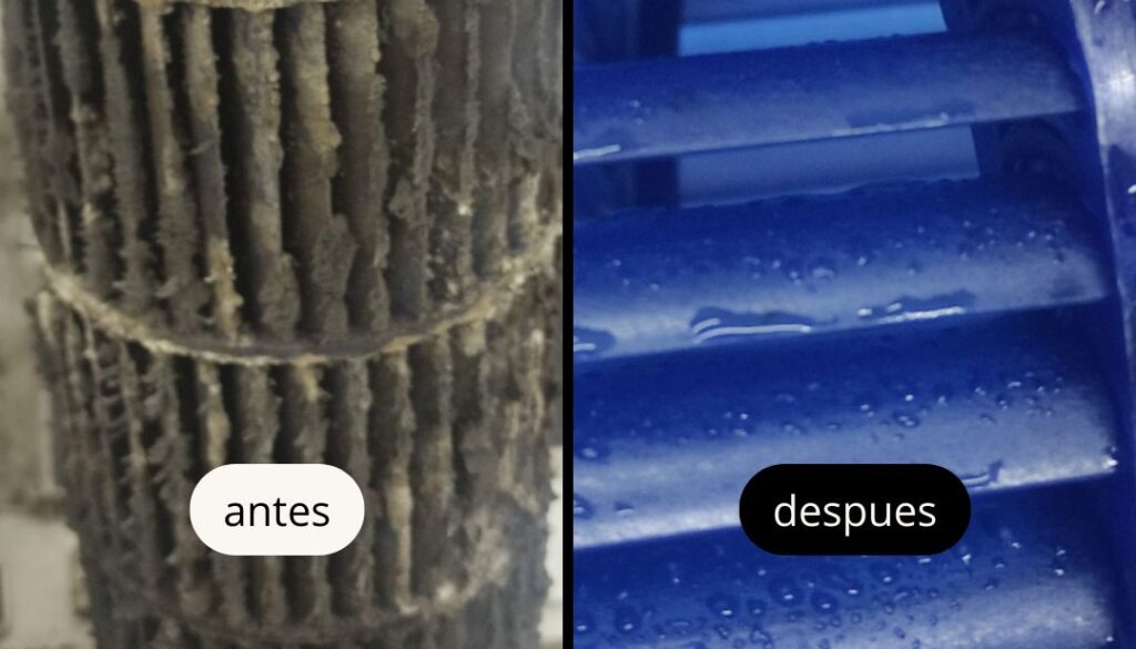 post de instagram antes y despues minimalista cafe