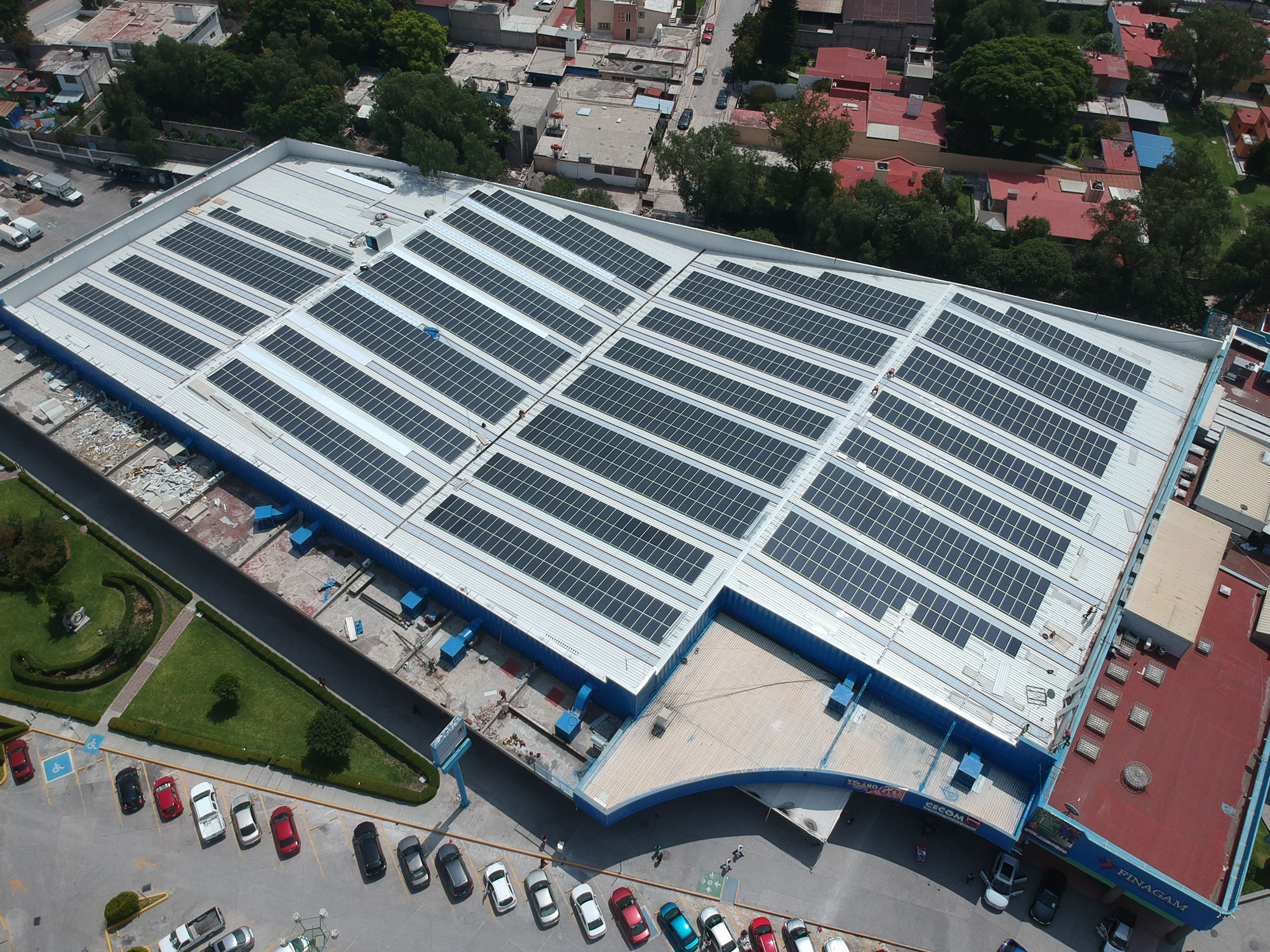 Proyecto Anahuac Solar Instalacion